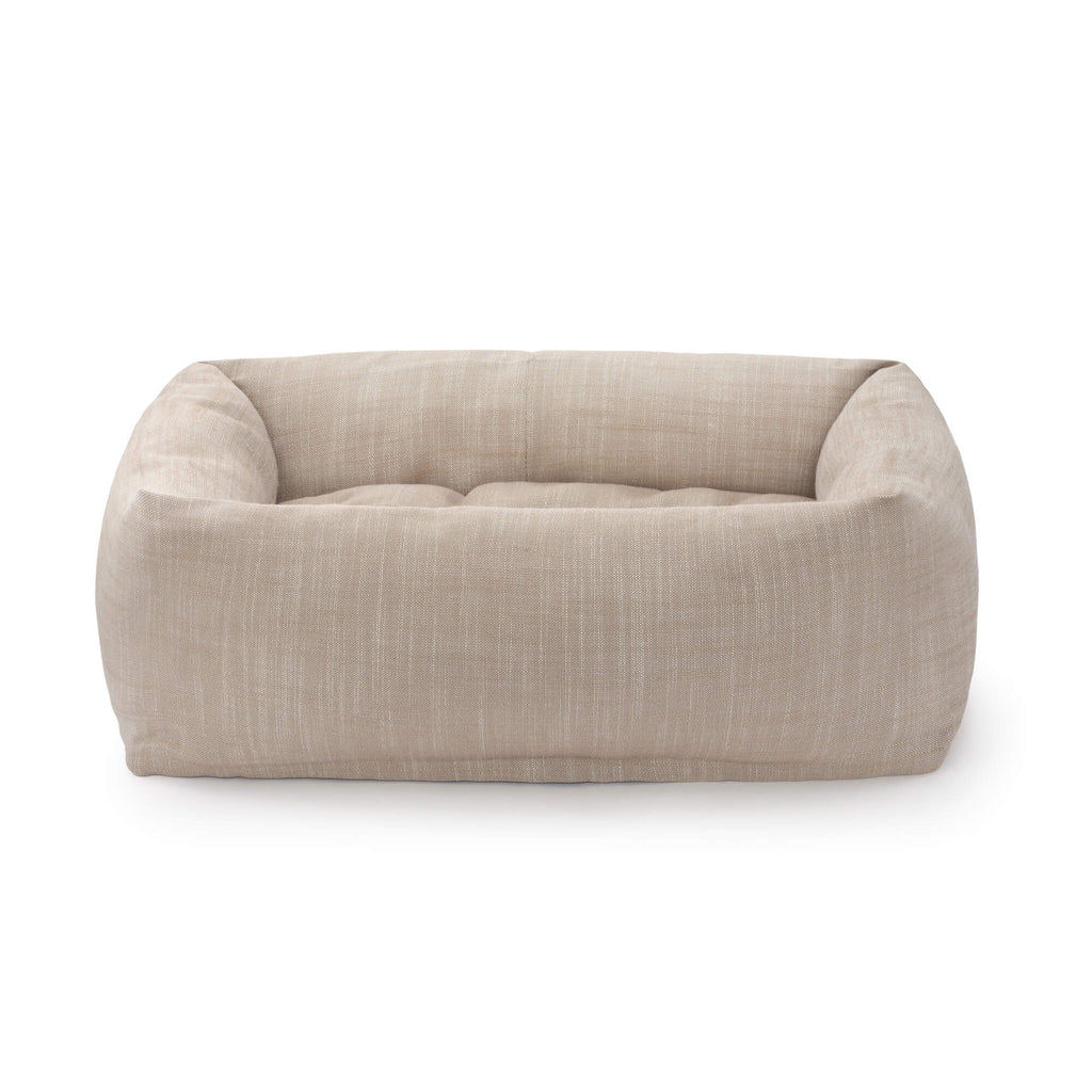 Mushroom Brown Bolster Dog Bed