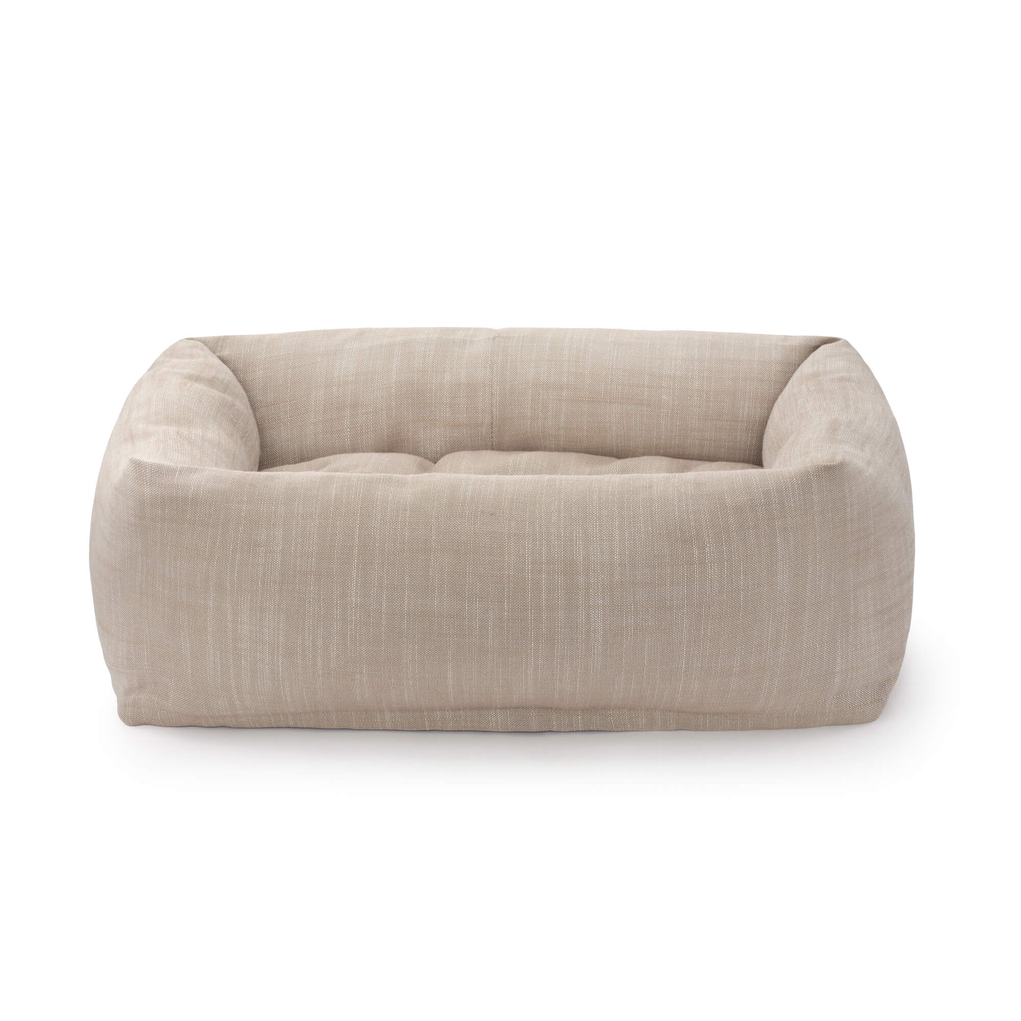 Mushroom Brown Bolster Dog Bed