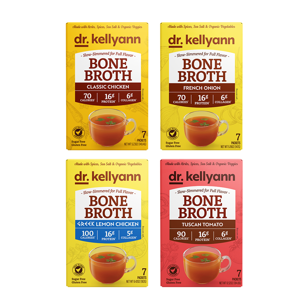 4 Pack Assorted Bone Broth Bundle