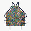 Rifle Paper Co. Lea Blue Crossback Apron
