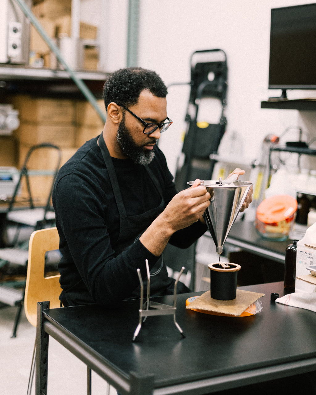 Awakening Candle – in collaboration with Bright Black.