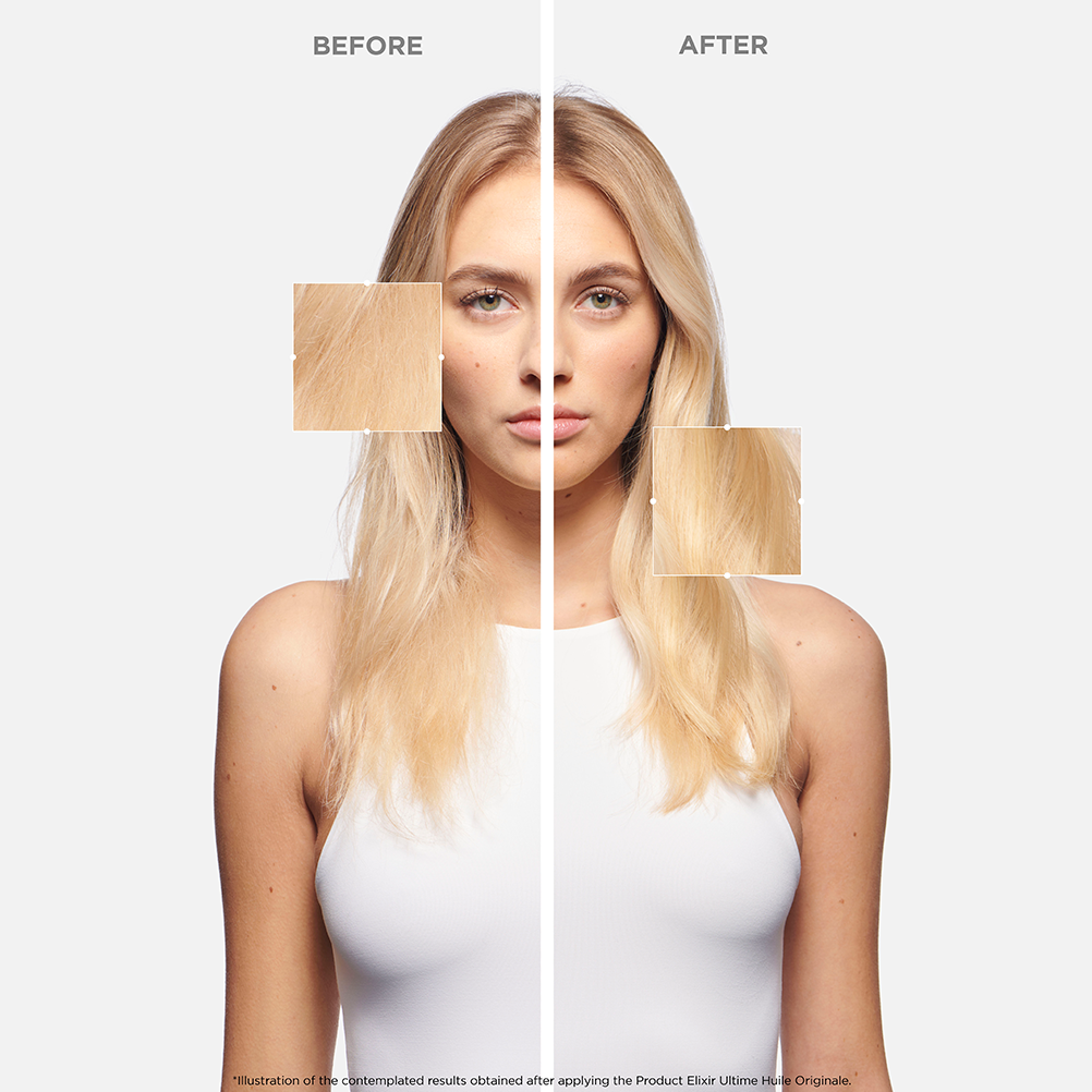 Elixir Ultime L'Huile Originale Versatile Beautifying Refillable Hair Oil