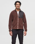 Recycled MicroFleece Contrast Full Zip
