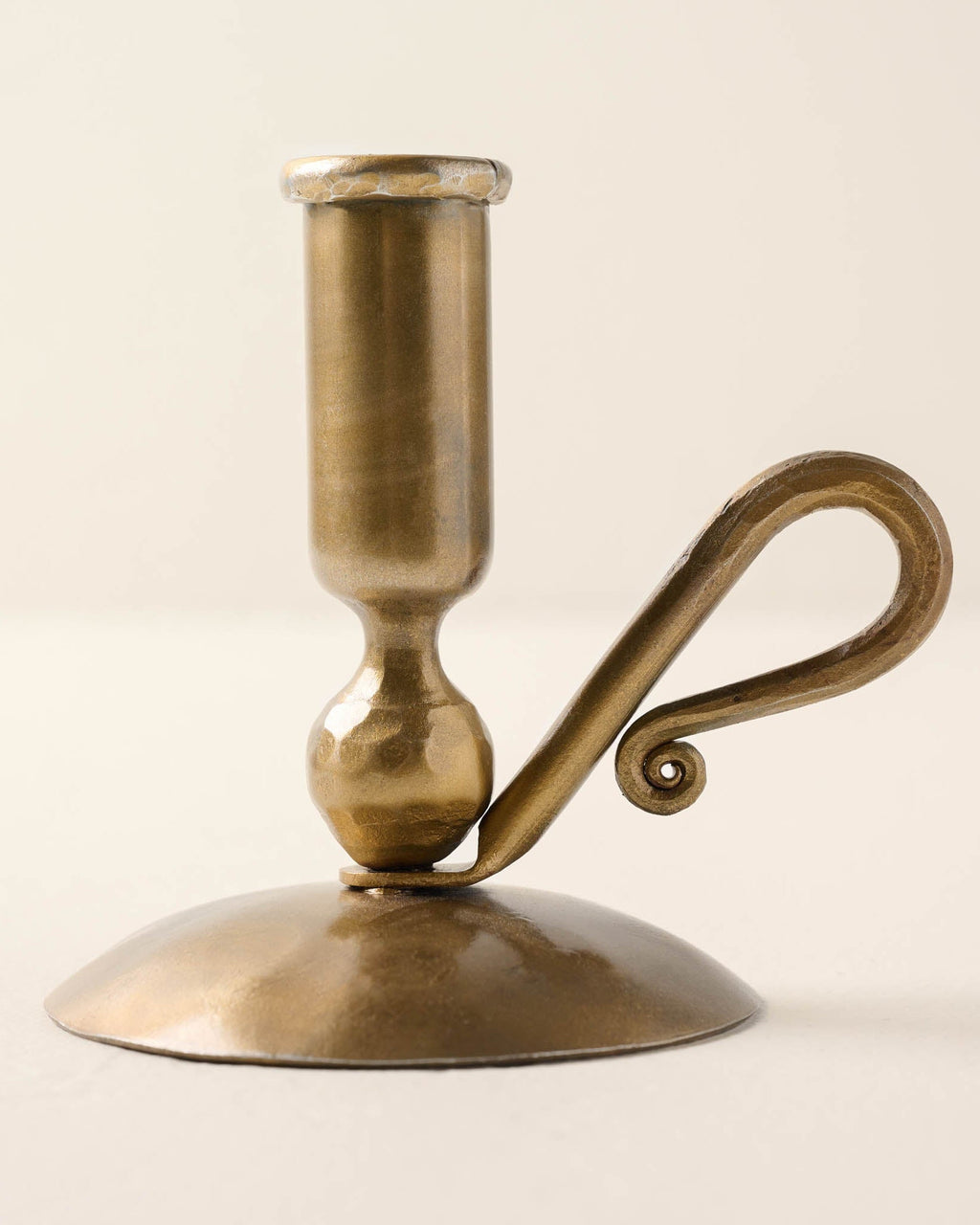 Brass Wright Taper Holder