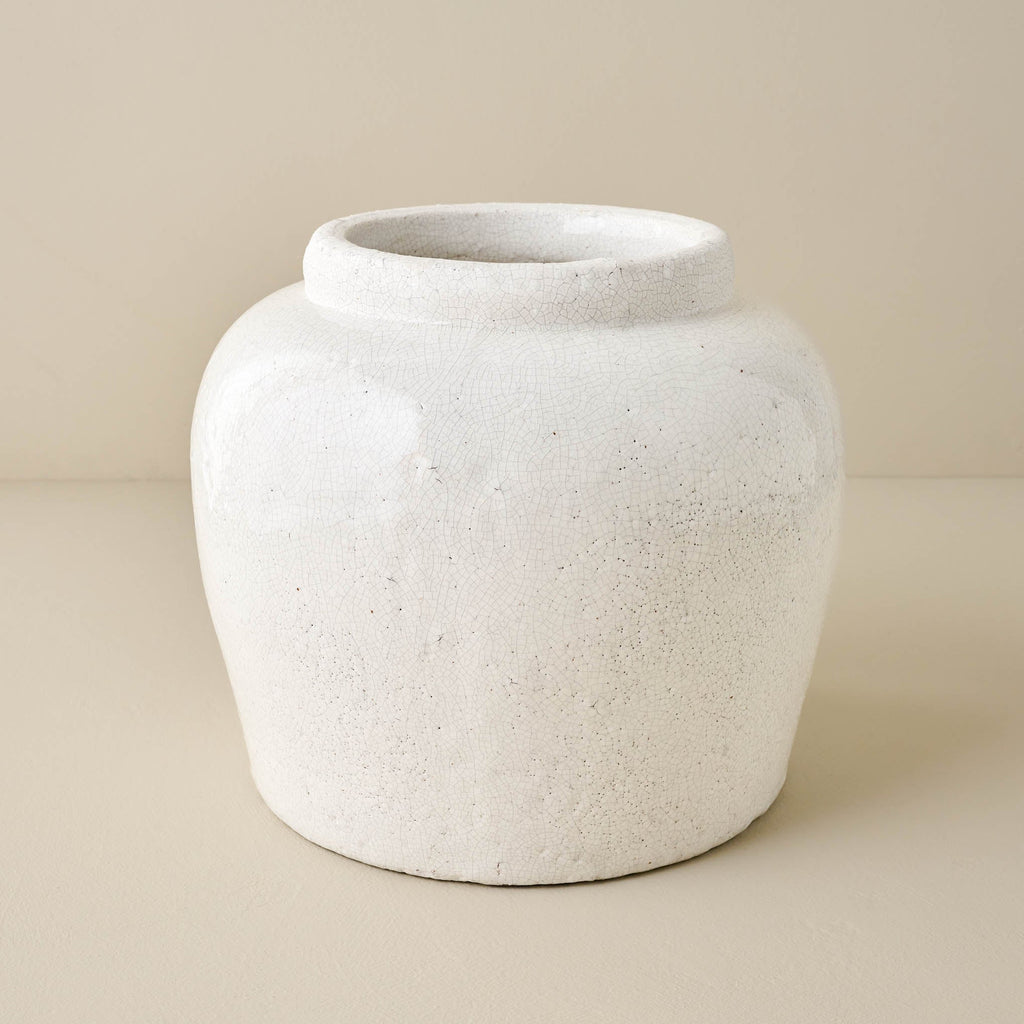 Rebecca Crackle Ceramic Vase