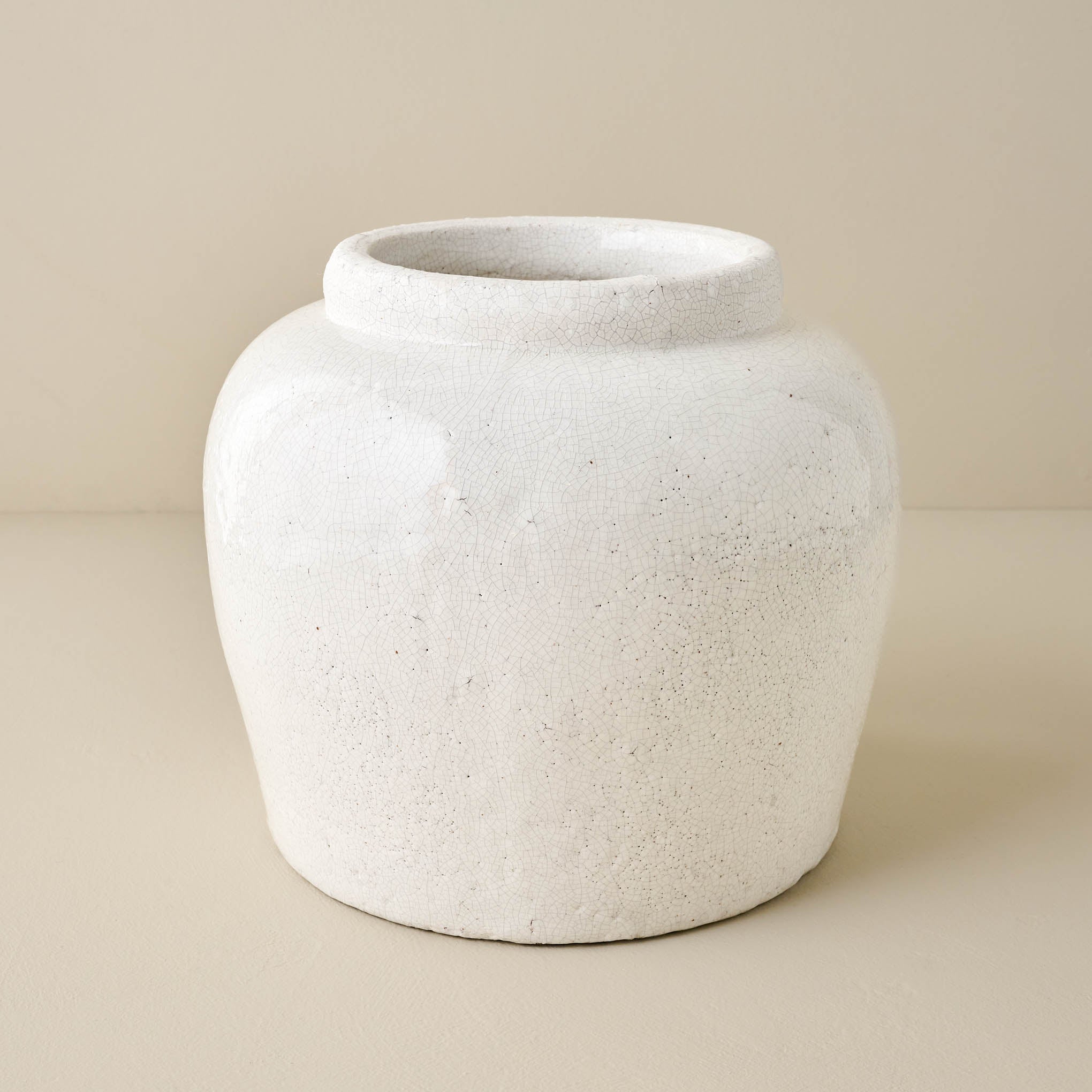 Rebecca Crackle Ceramic Vase
