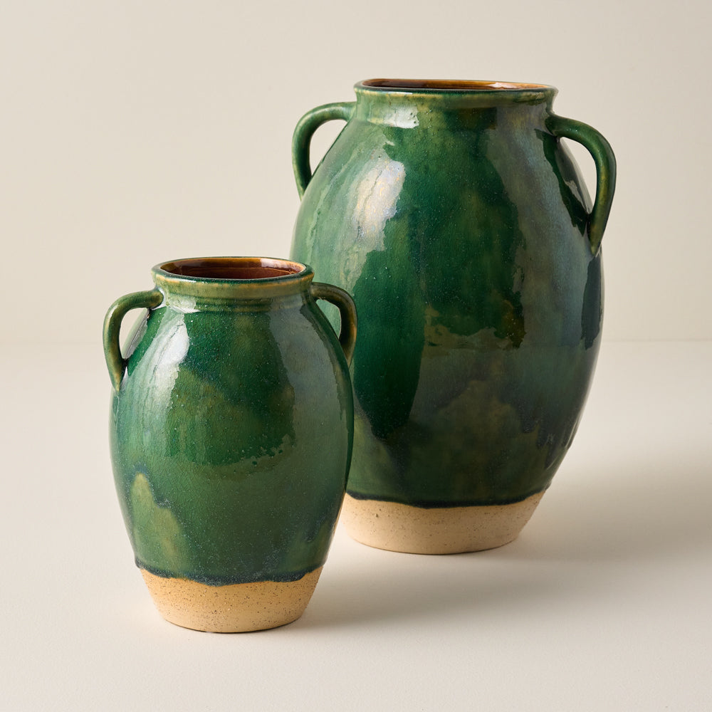 Lorne Glazed Amphora Vase