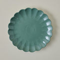 Seagrass Scalloped Plate