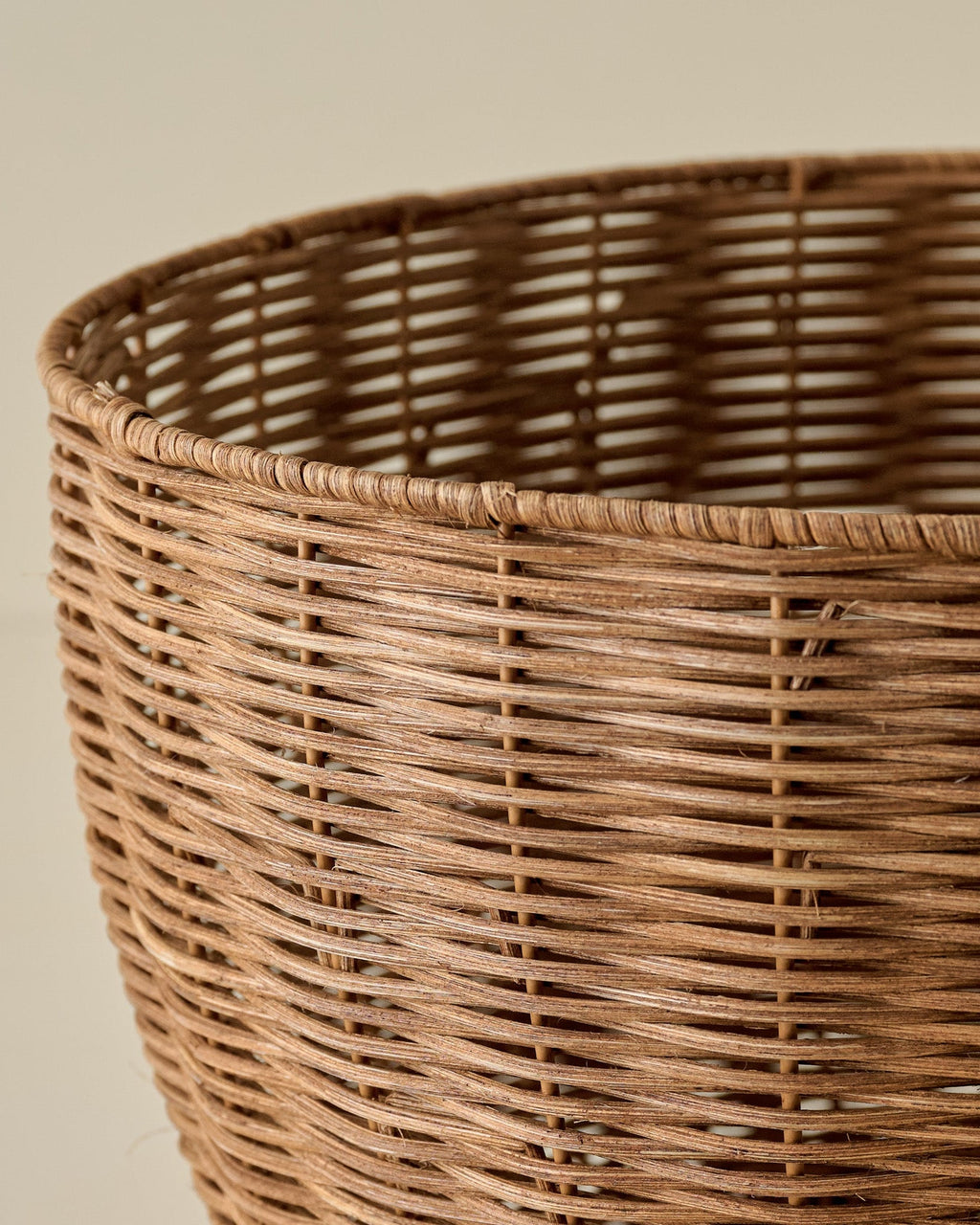 Oversized Rattan Decorative Bowl