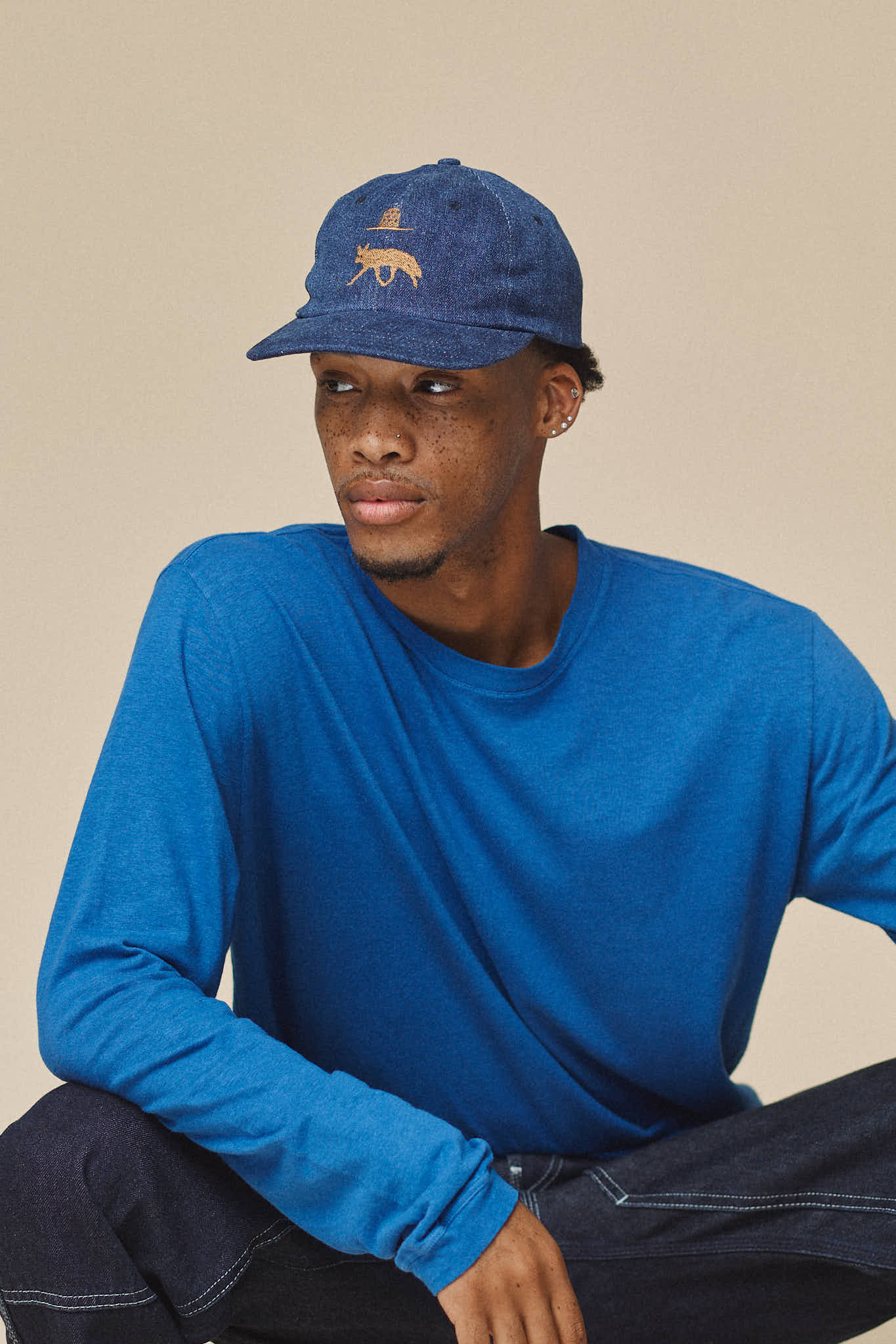 Coyote Denim Cap