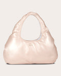 Medium Cloud Pearlescent-Leather Shoulder Bag