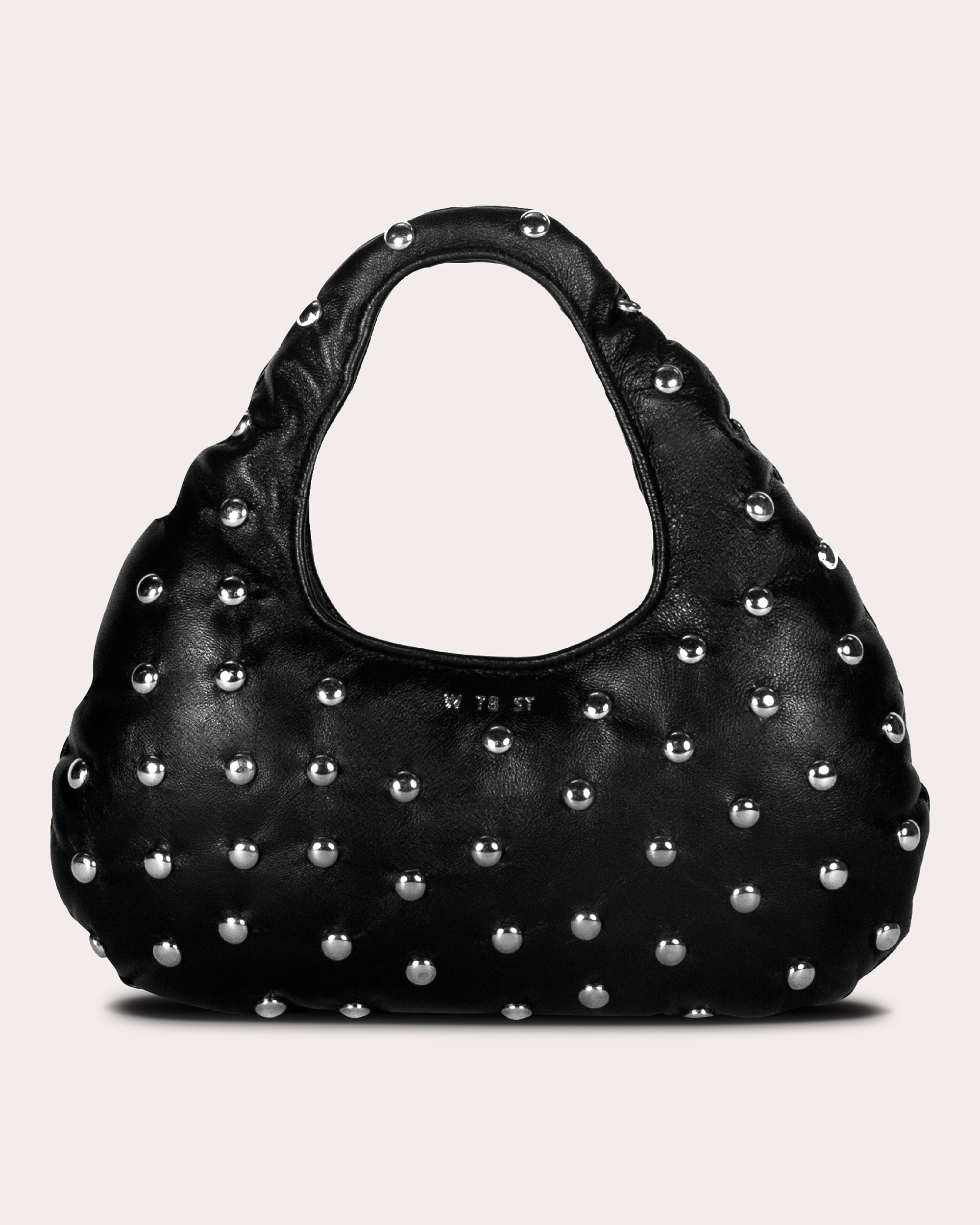 Micro Cloud Studded-Leather Tote