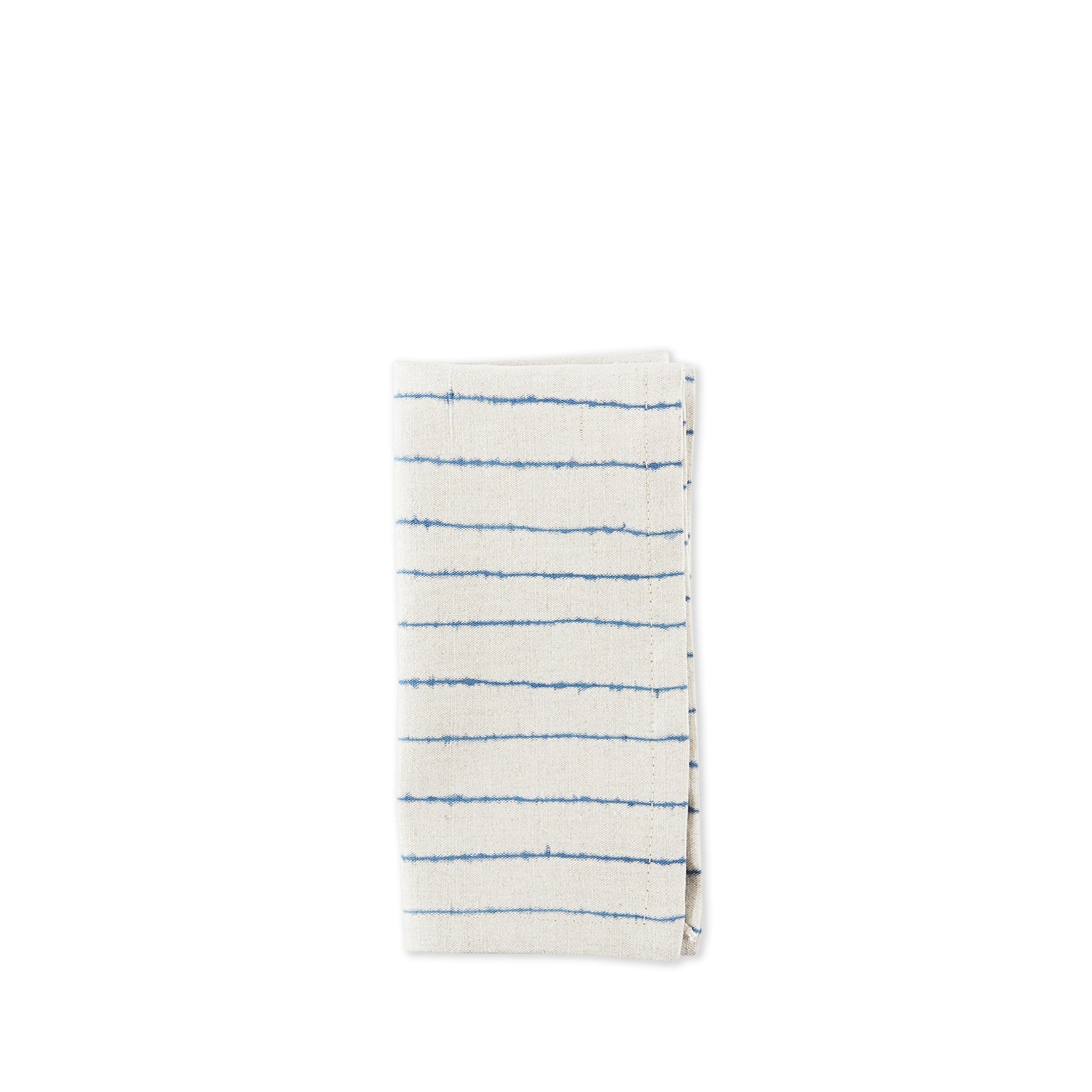 Linen Lines Napkin in Deep Blue