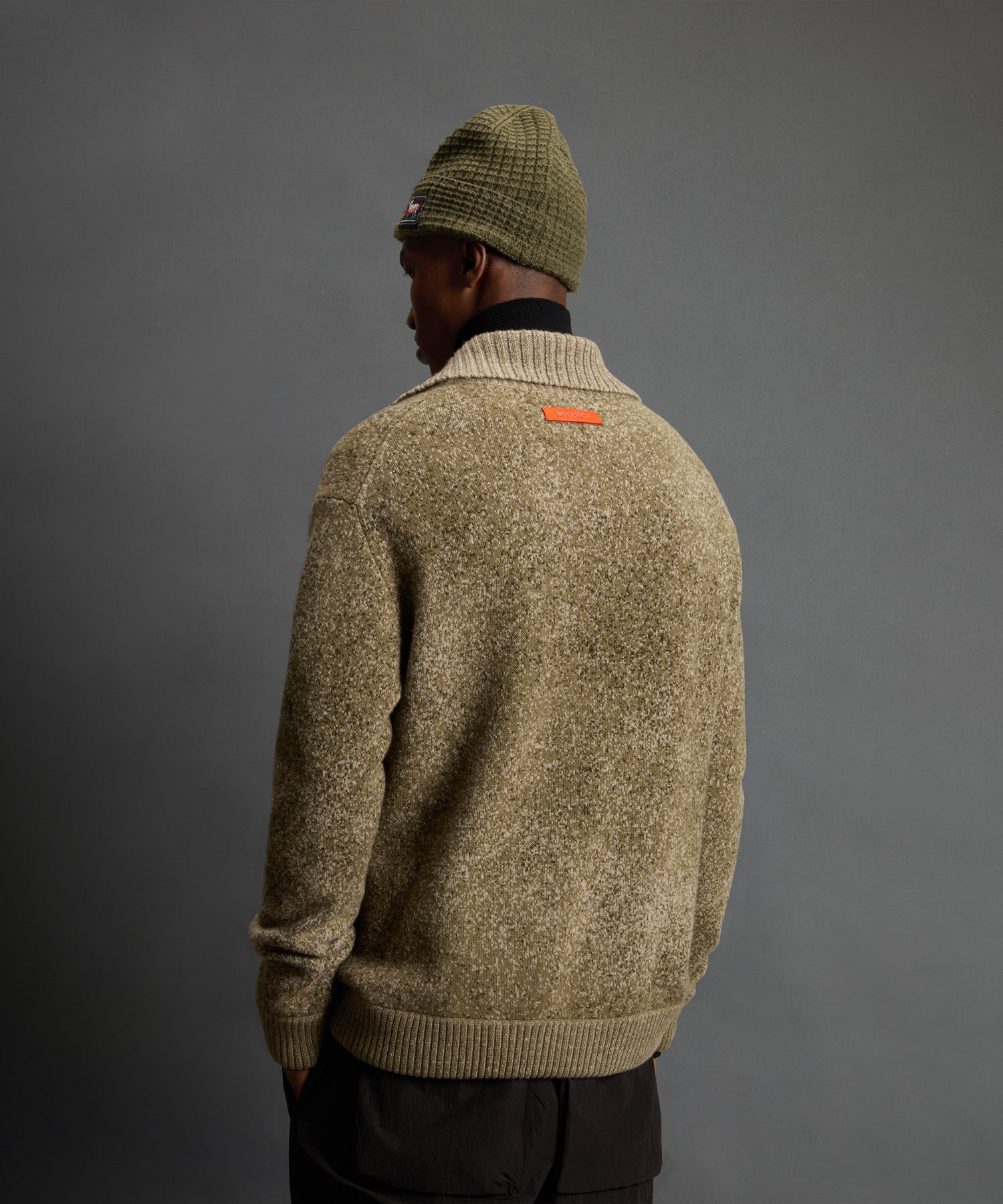 Todd Snyder x Woolrich Ram Collared Crewneck Sweater