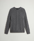 Todd Snyder x Woolrich Mouliné Cable Knit Crewneck