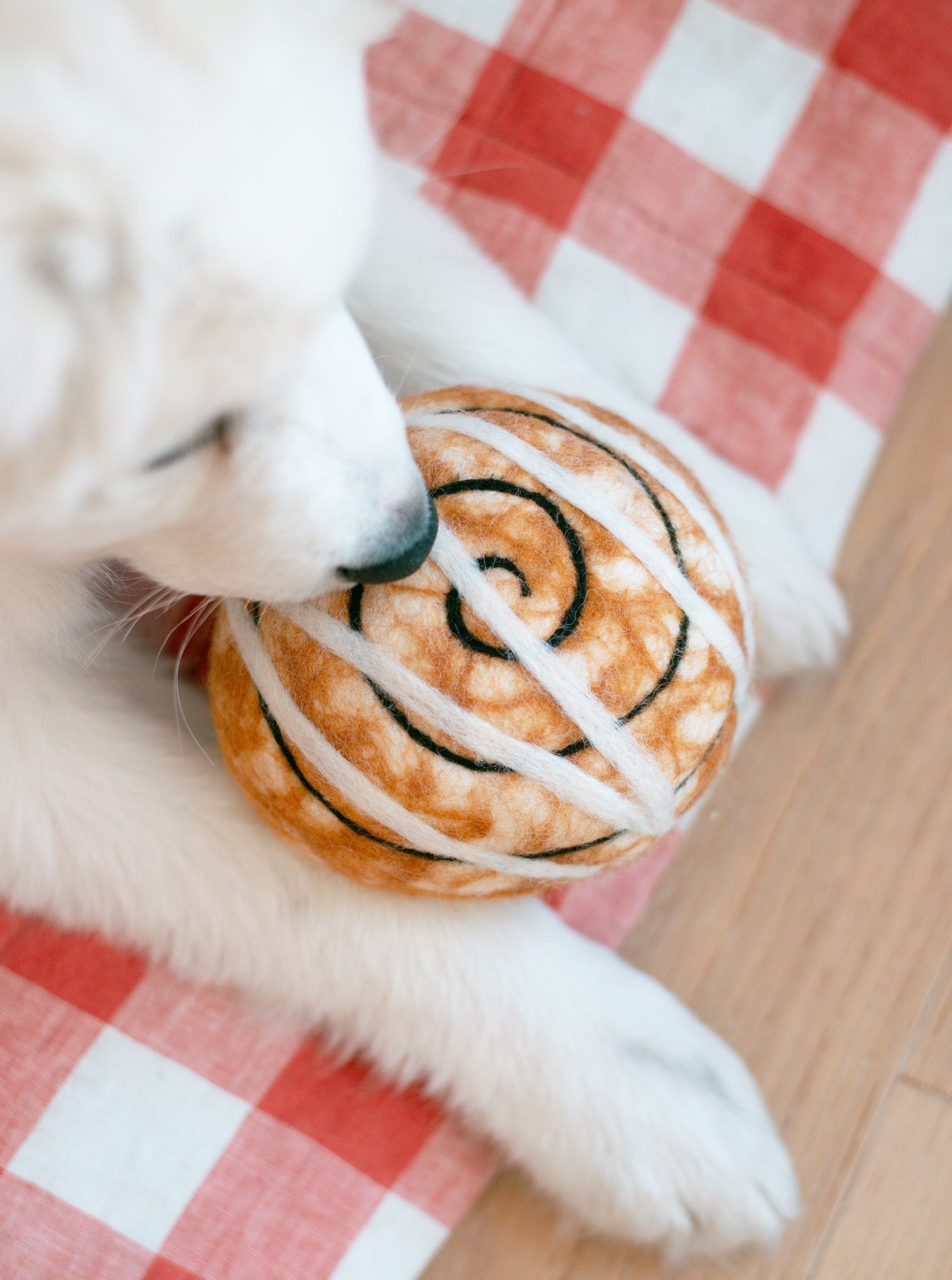 WOOL CINNAMON ROLL