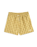 Citrus Tartan Swim Trunk