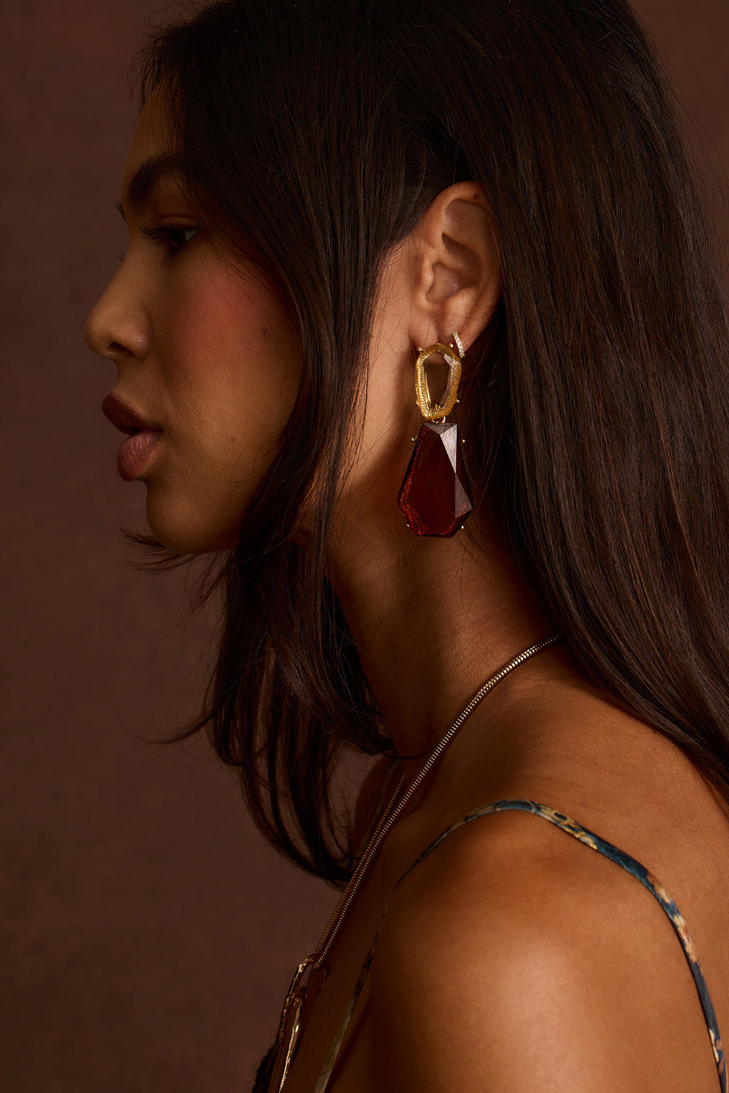 Claudette Stone Drop Earrings