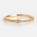 Ouroboros Diamond Snake Ring