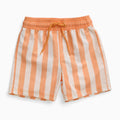 KIDLY by MORI Swim Shorts - Orange Stripe