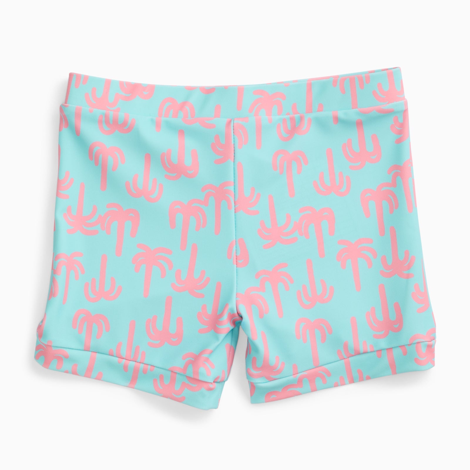 KIDLY by MORI Swim Shorts - Palm Trees