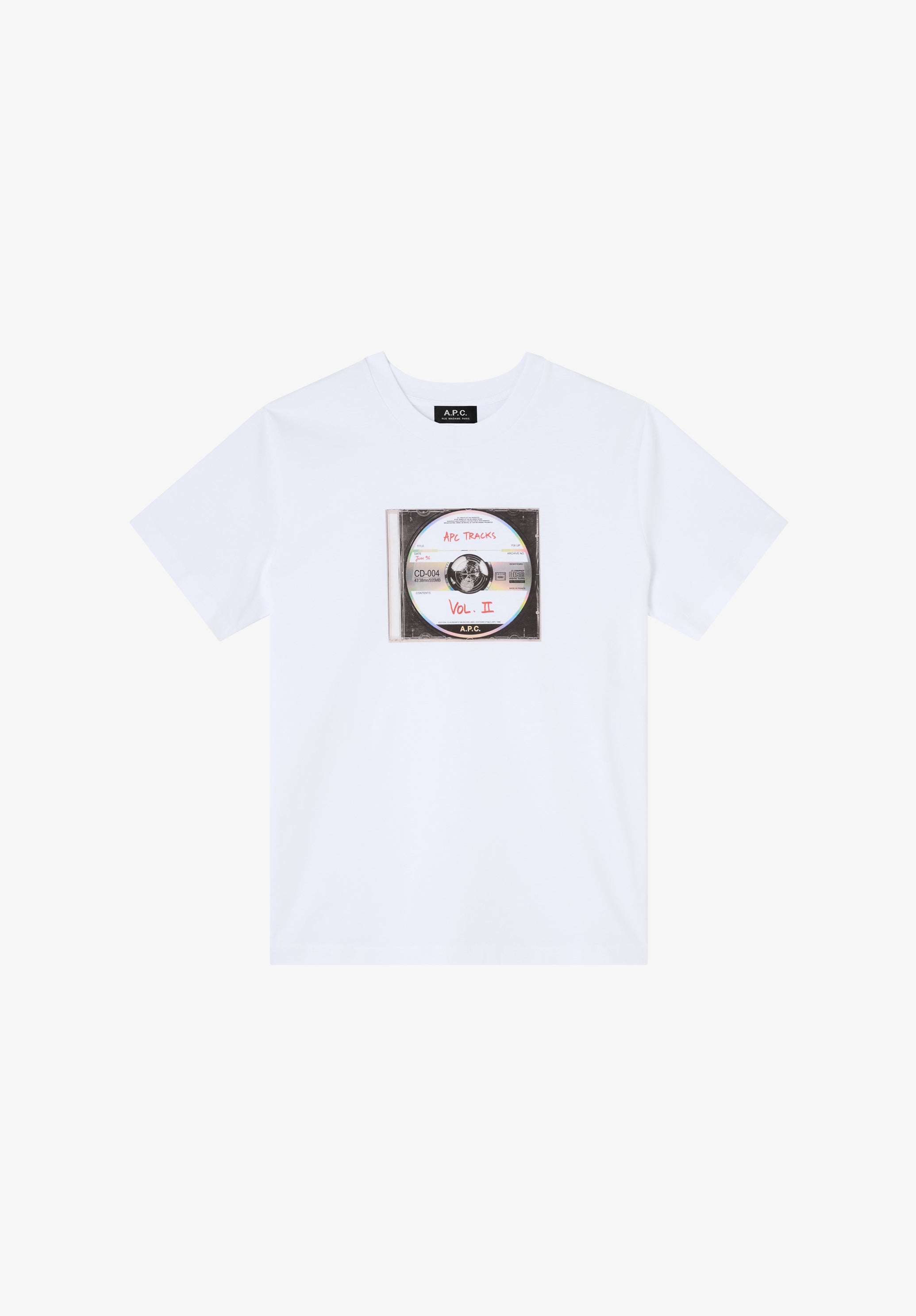 T-shirt A.P.C. Tracks
