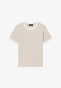 T-shirt ringer crop