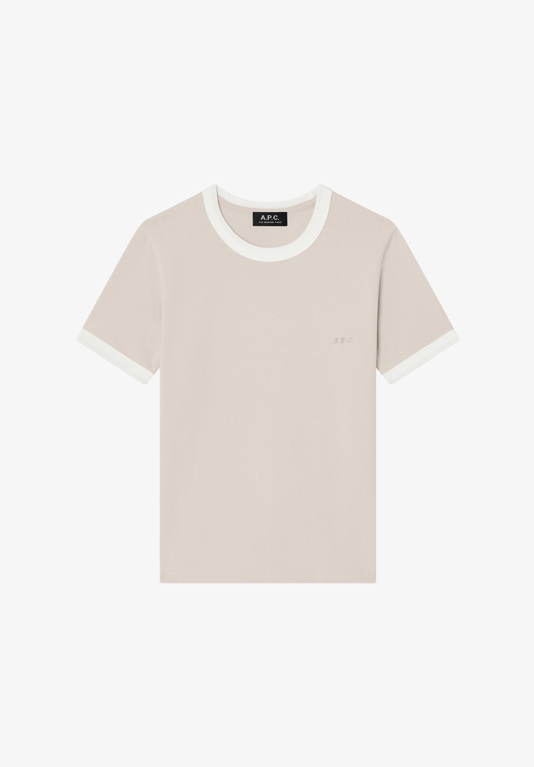 T-shirt ringer crop