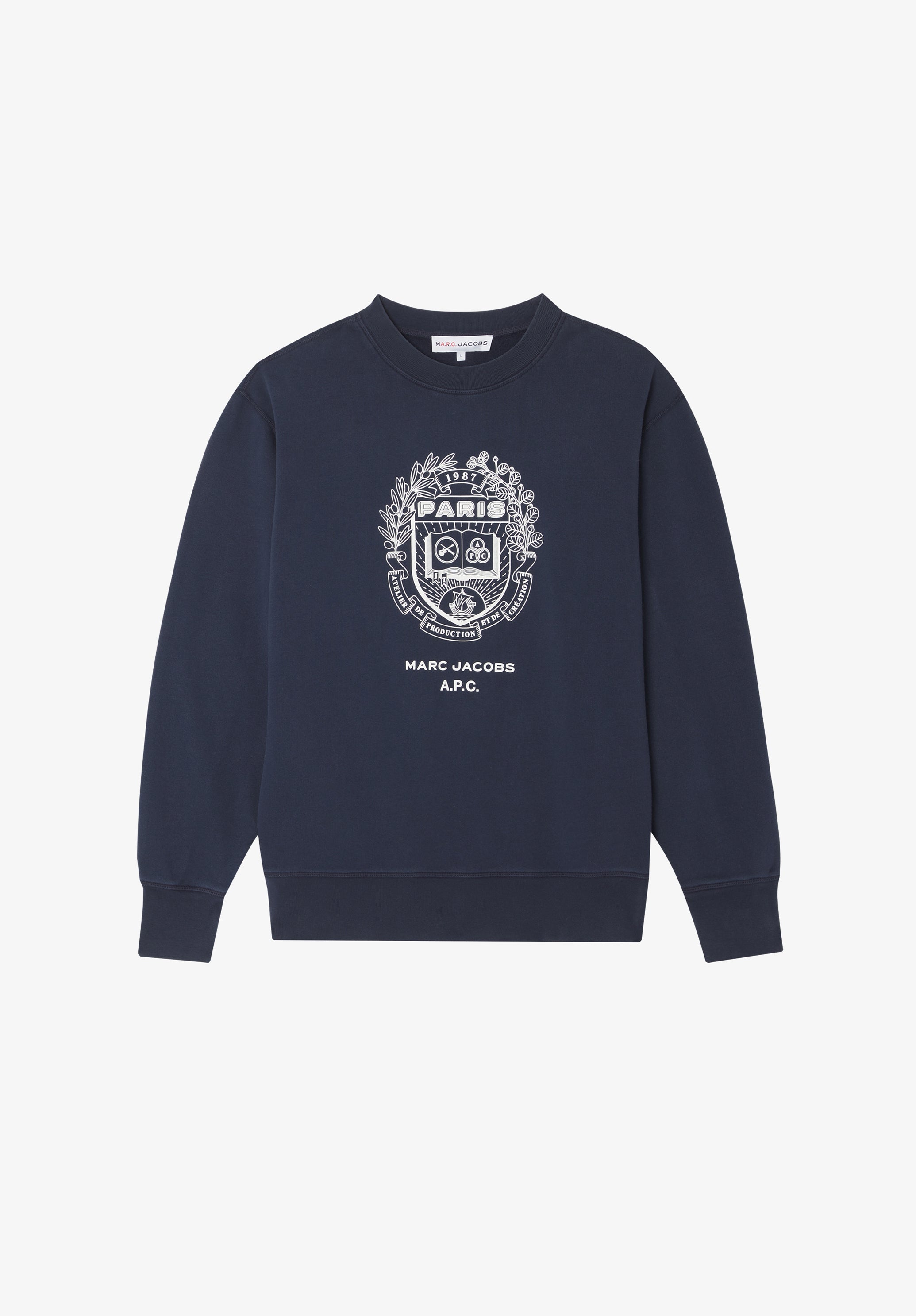 boxy fit crewneck paris