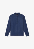 Blouse col à volant