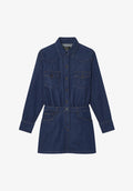 Robe chemise western