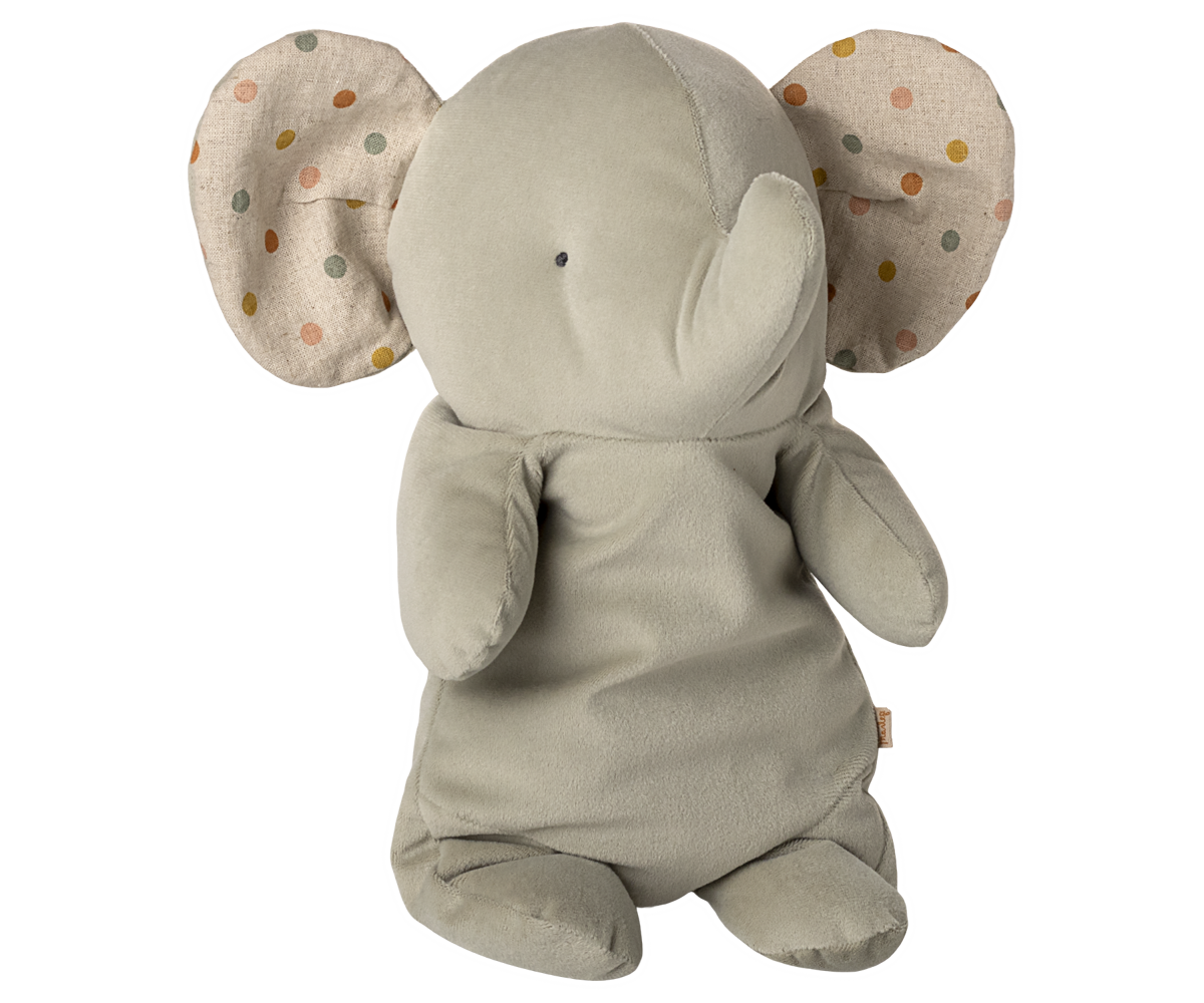 Safari friends, Elephant, Medium - Iron grey