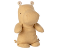 Safari friends, Hippo, Small - Cream yellow