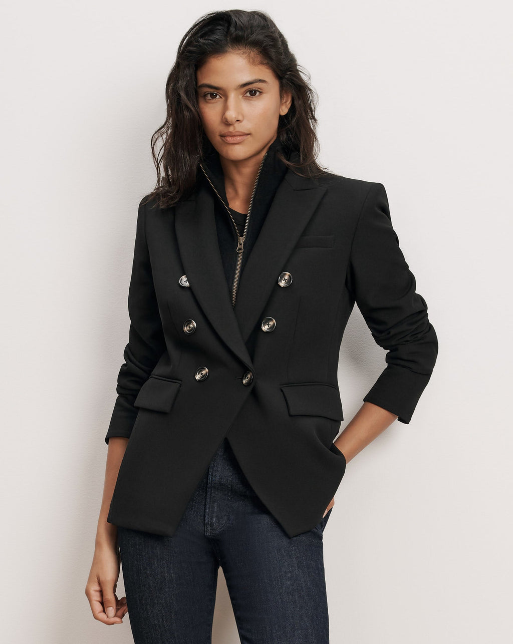 Uptown Merino Wool-Cashmere Dickey