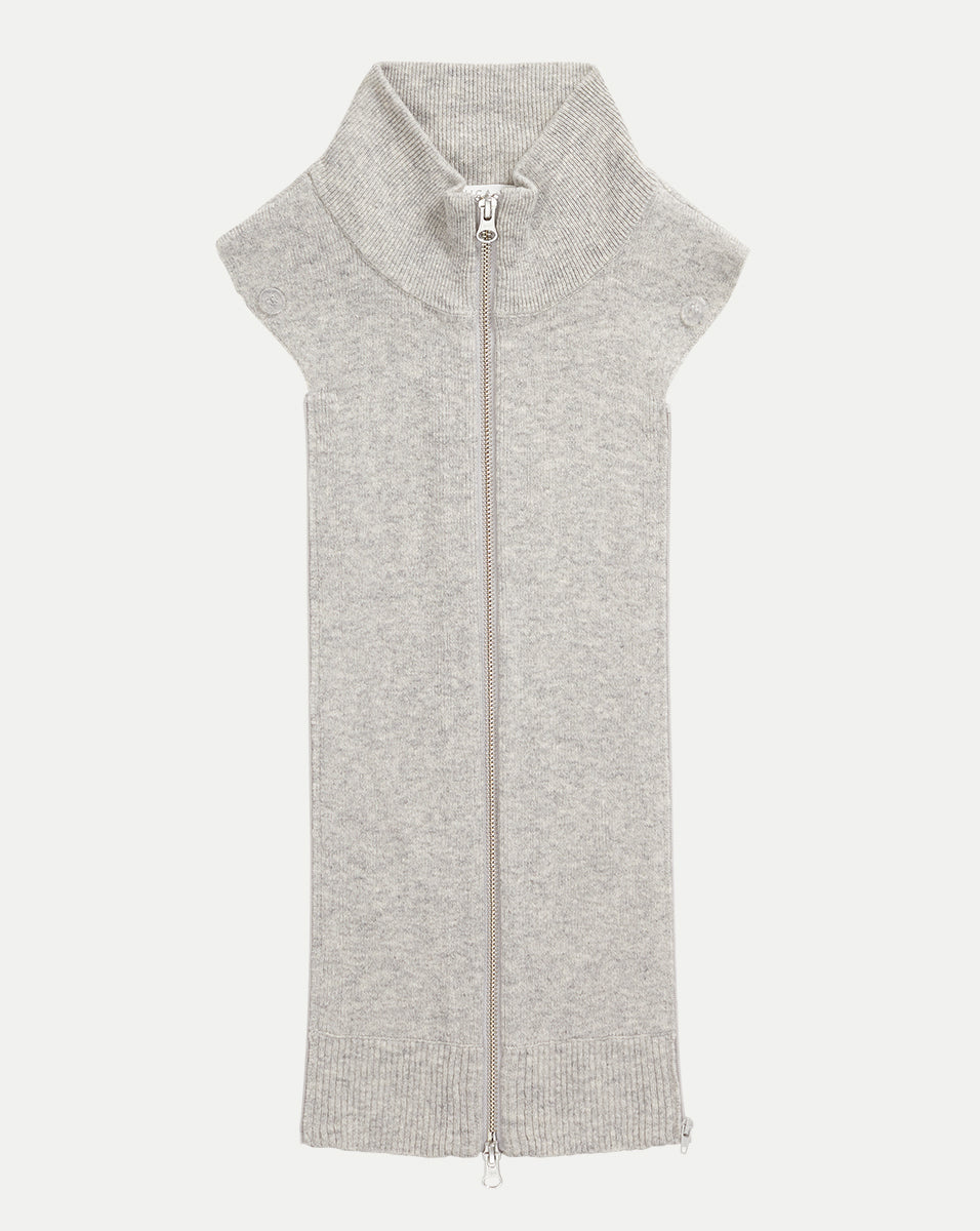 Uptown Merino Wool-Cashmere Dickey
