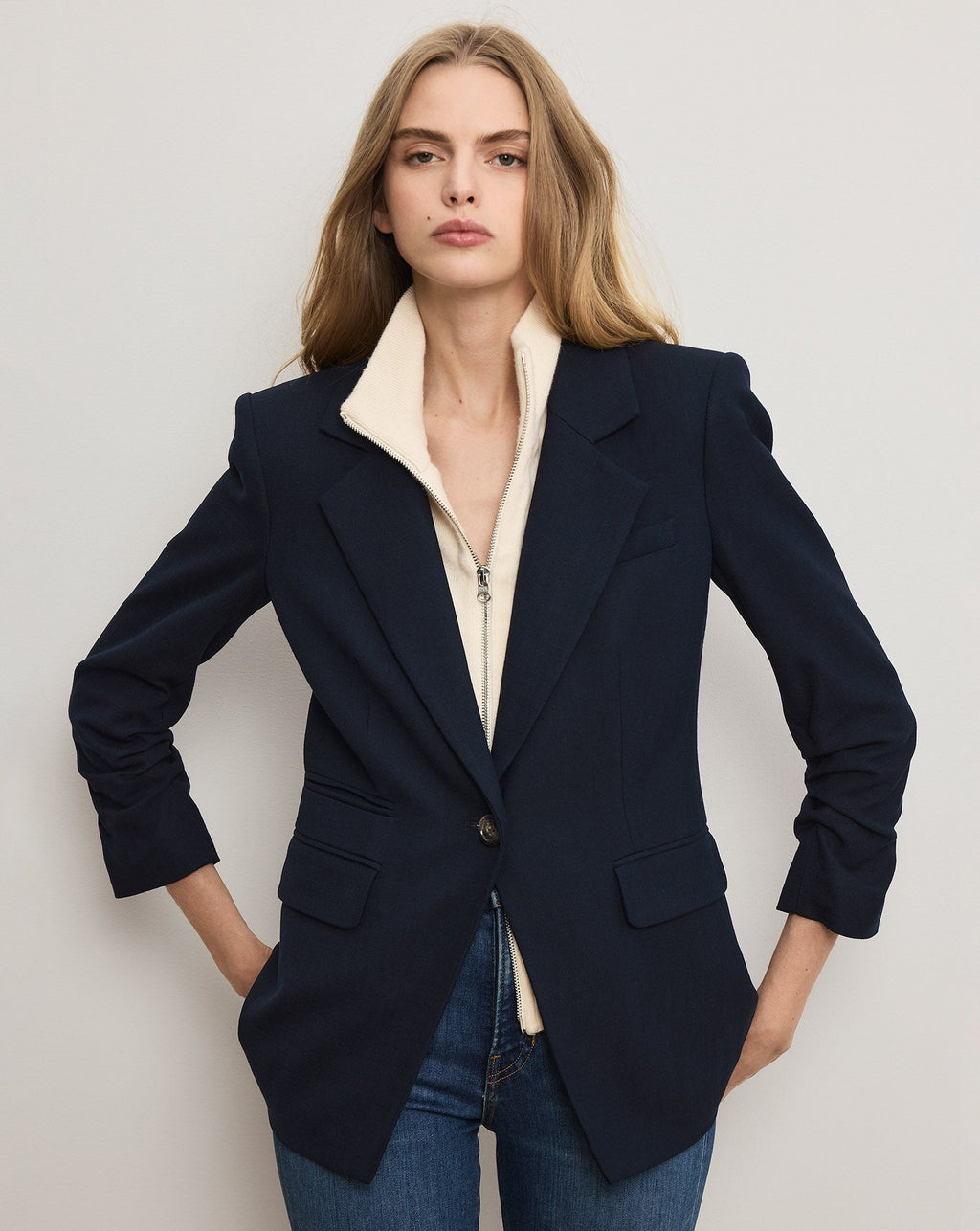 Uptown Merino Wool-Cashmere Dickey