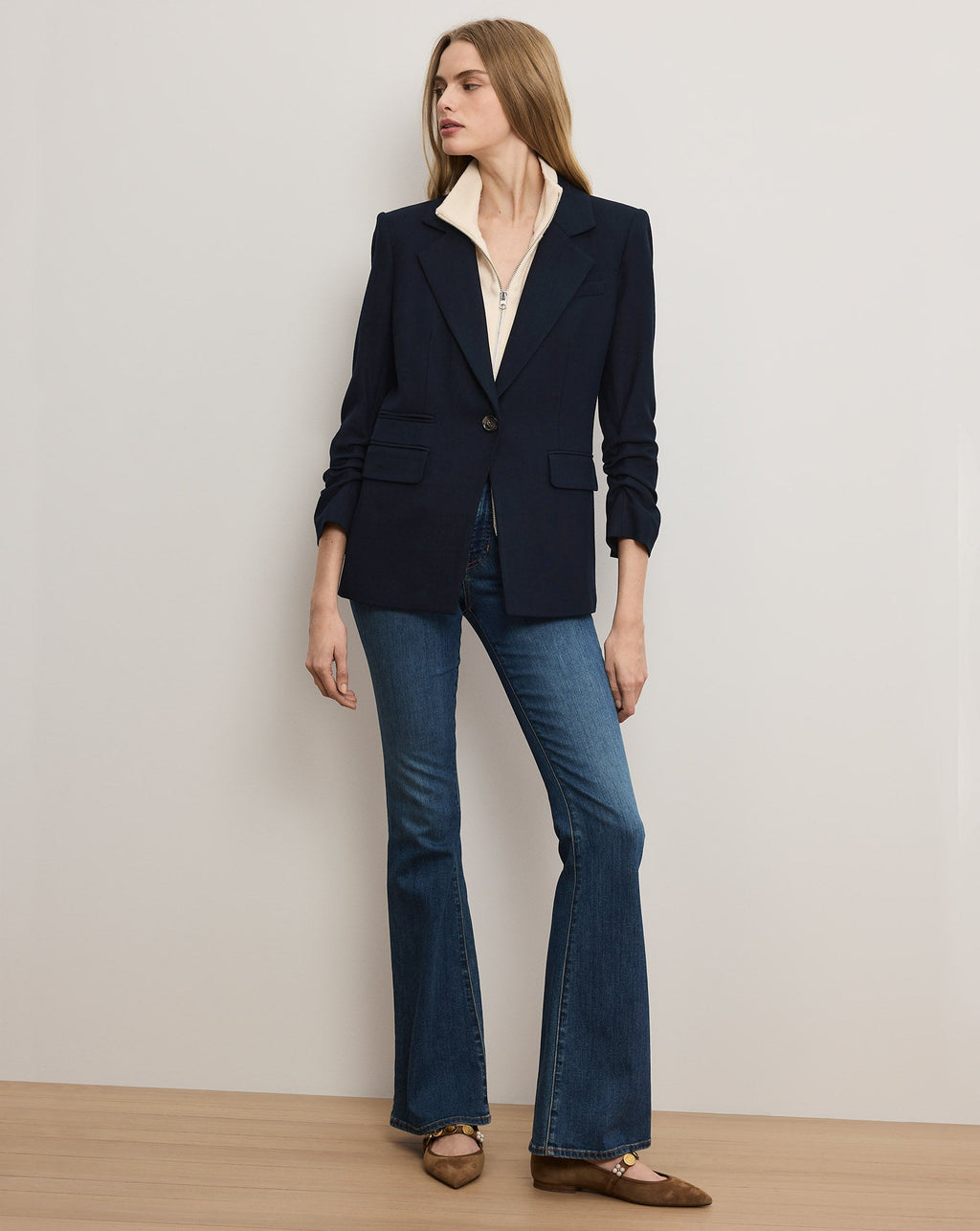 Uptown Merino Wool-Cashmere Dickey