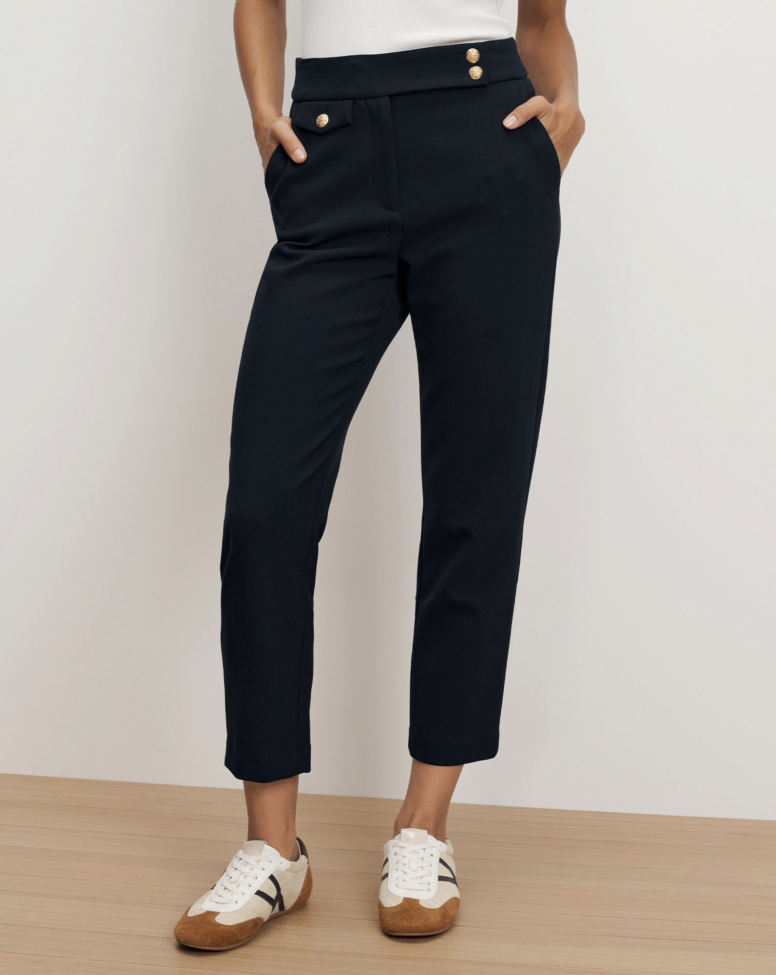 Renzo Crest Button Pant