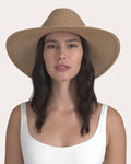 Emmanuelle Woven Toyo Fedora