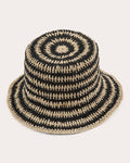 Jonah Crocheted Stripe Bucket Hat