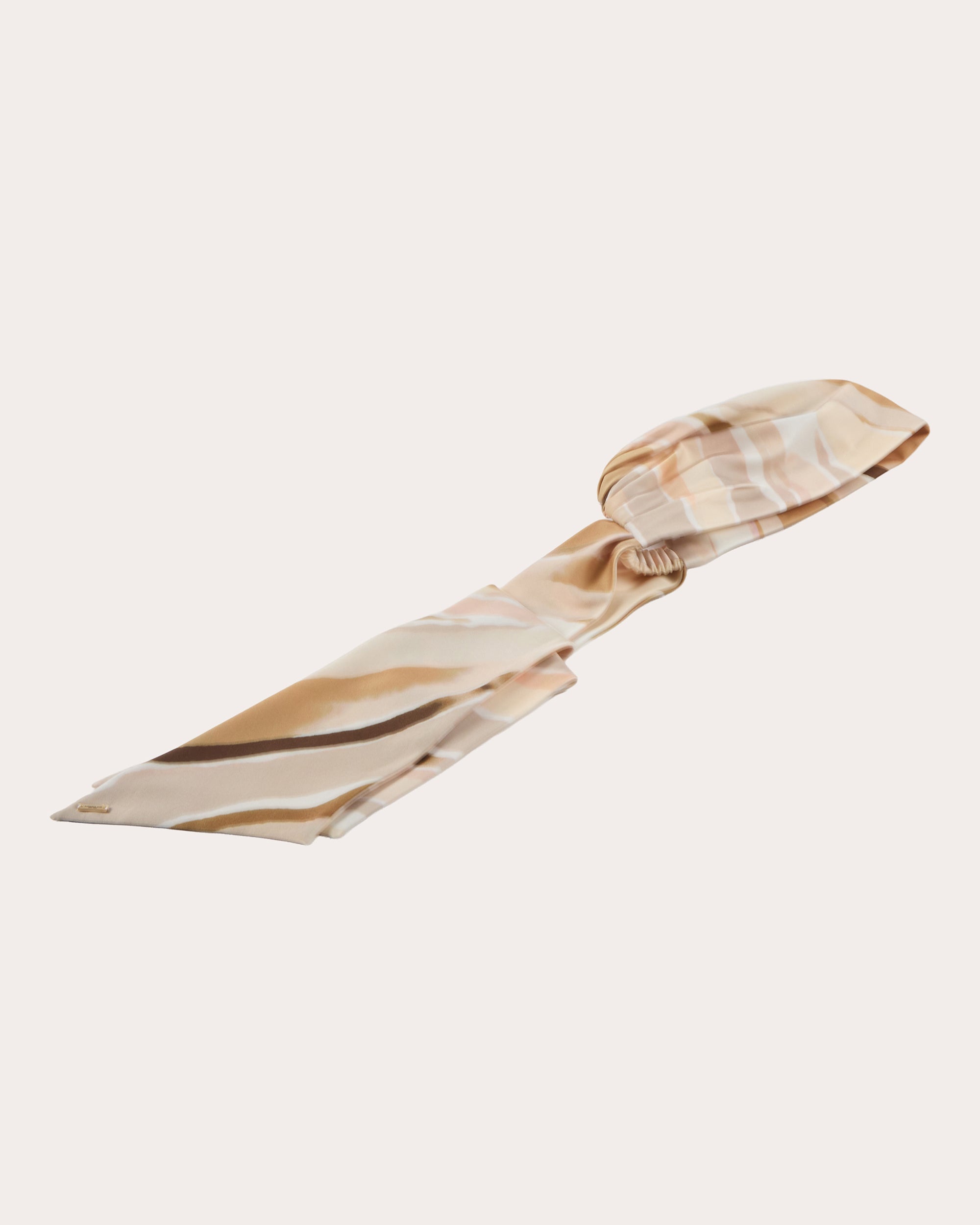 Gigi Brushstroke Satin Headscarf