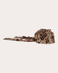Gigi Leopard Satin Headscarf
