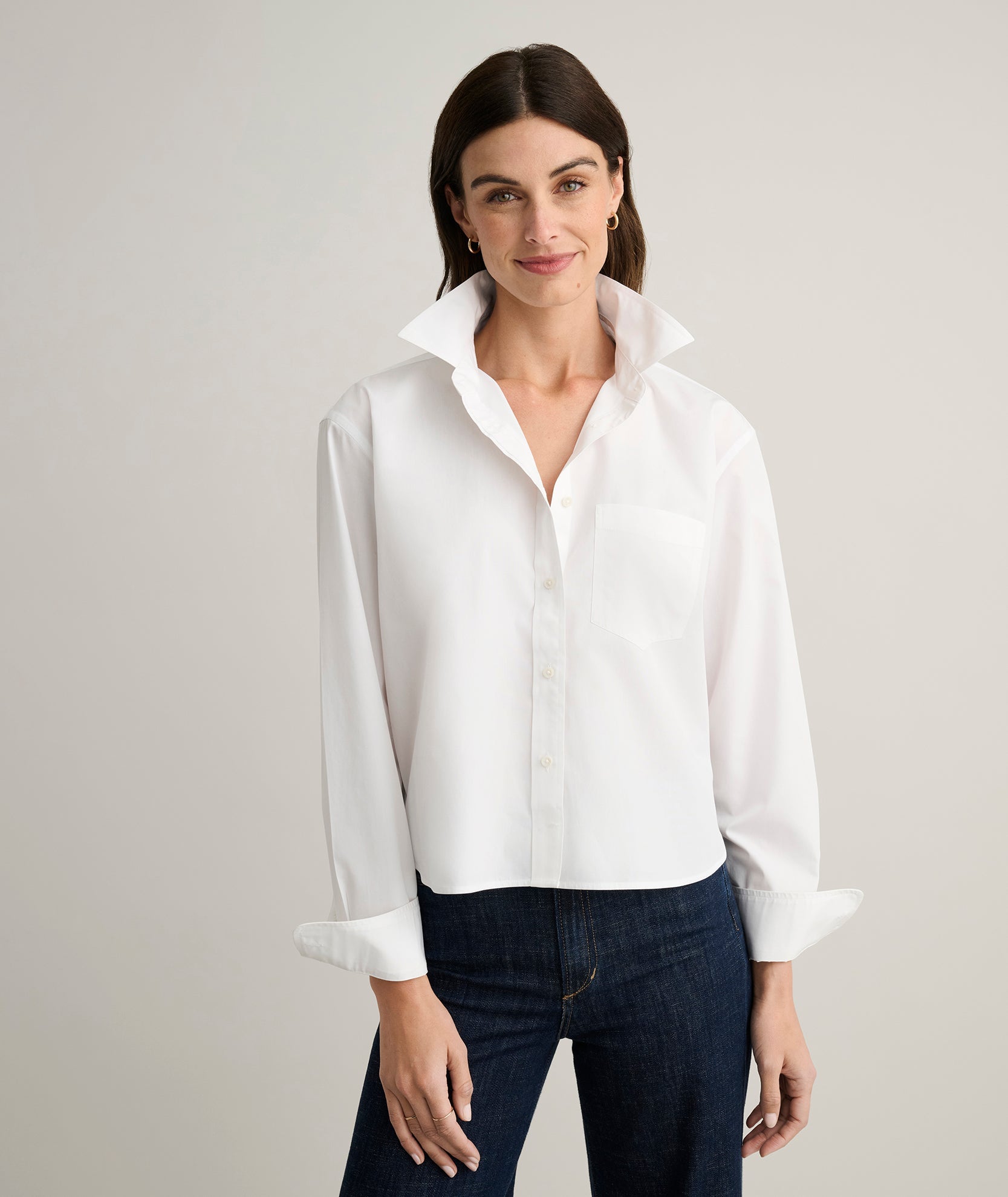 Wrinkle-Free Untucked Fit Crosby Shirt