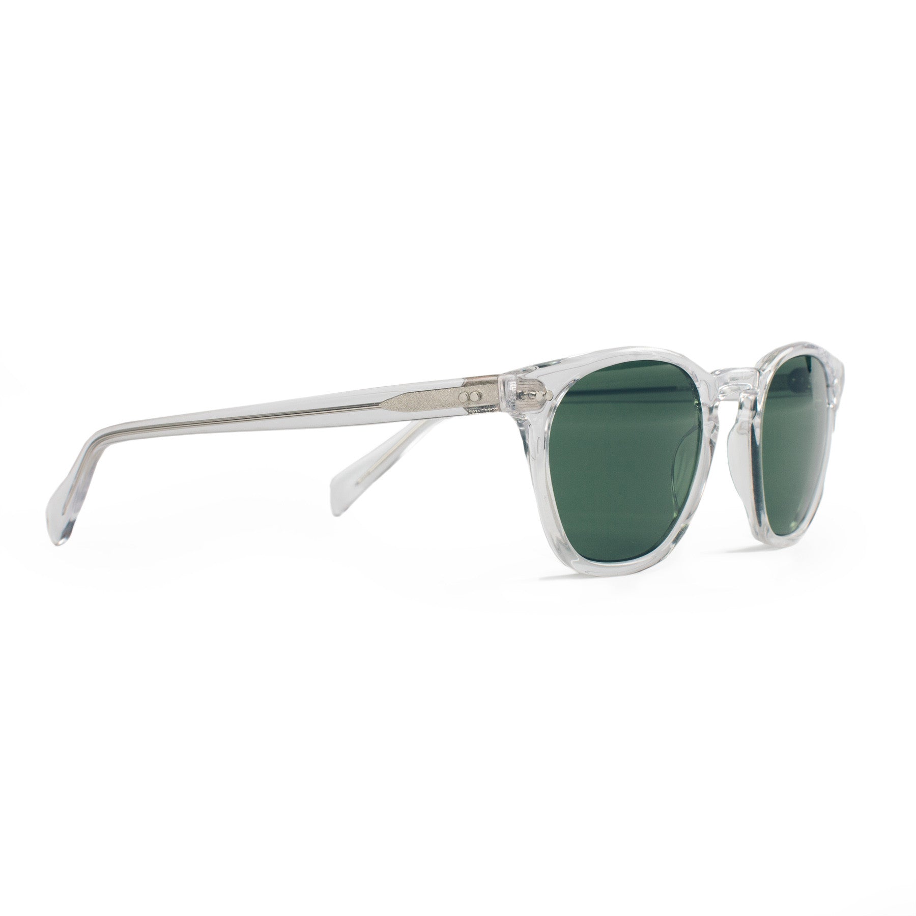 The Legend in Crystal with Bottle Green Lenses