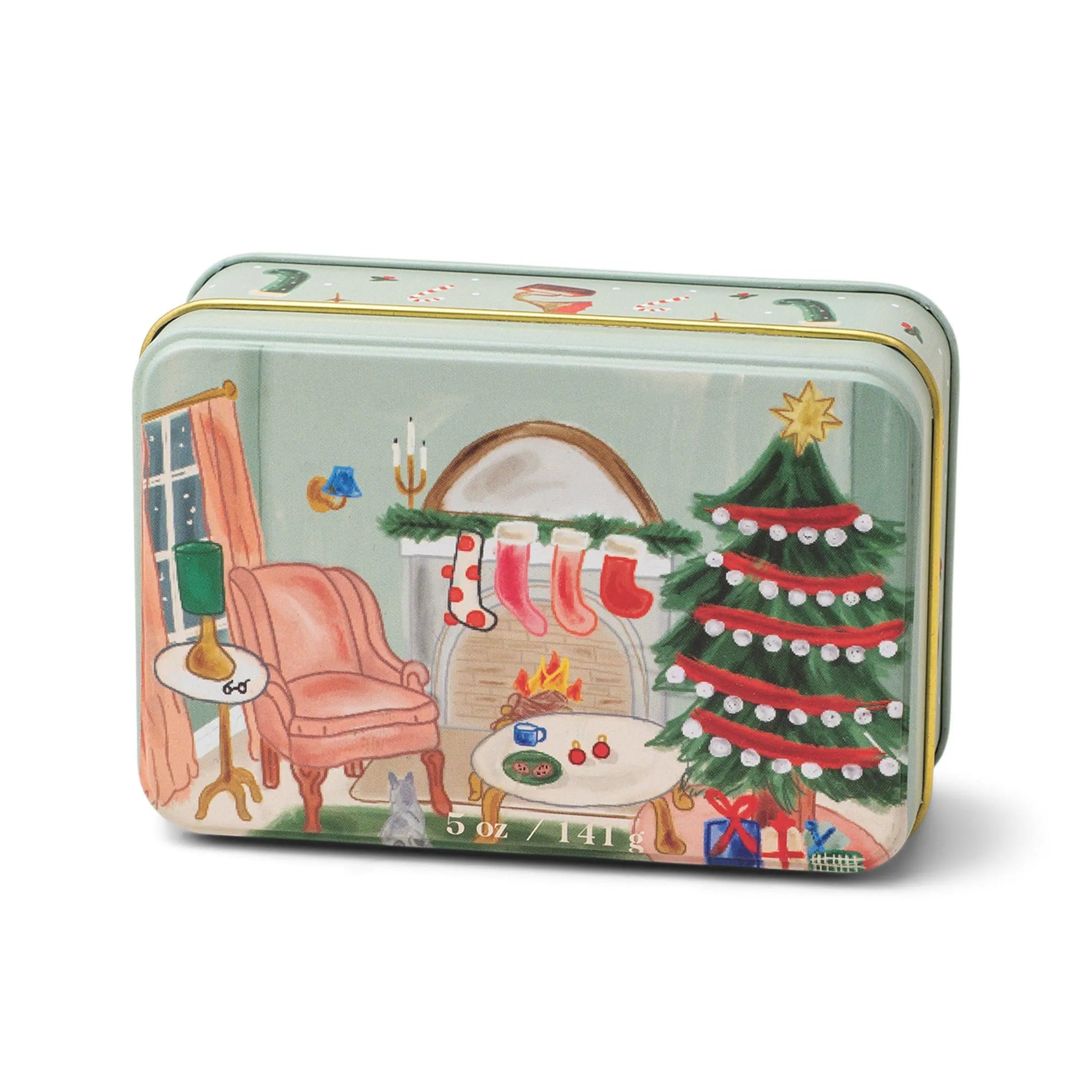 Persimmon + Chestnut - Holiday Tin