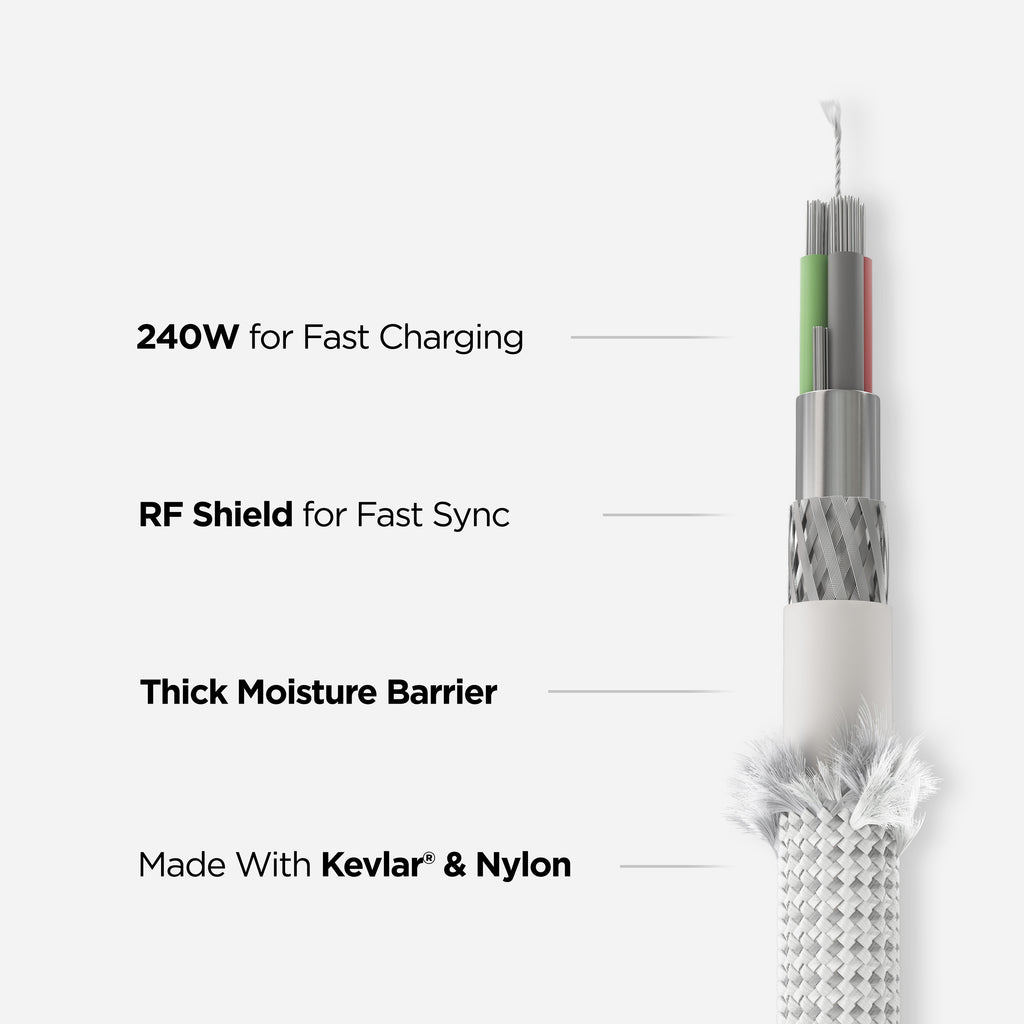 Lightning Cable - 3.0M | USB C | Kevlar