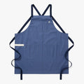 Capri Blue Stripe Crossback Apron