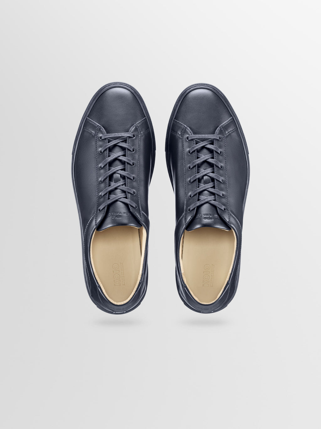 Capri Leather Sneaker in Space
