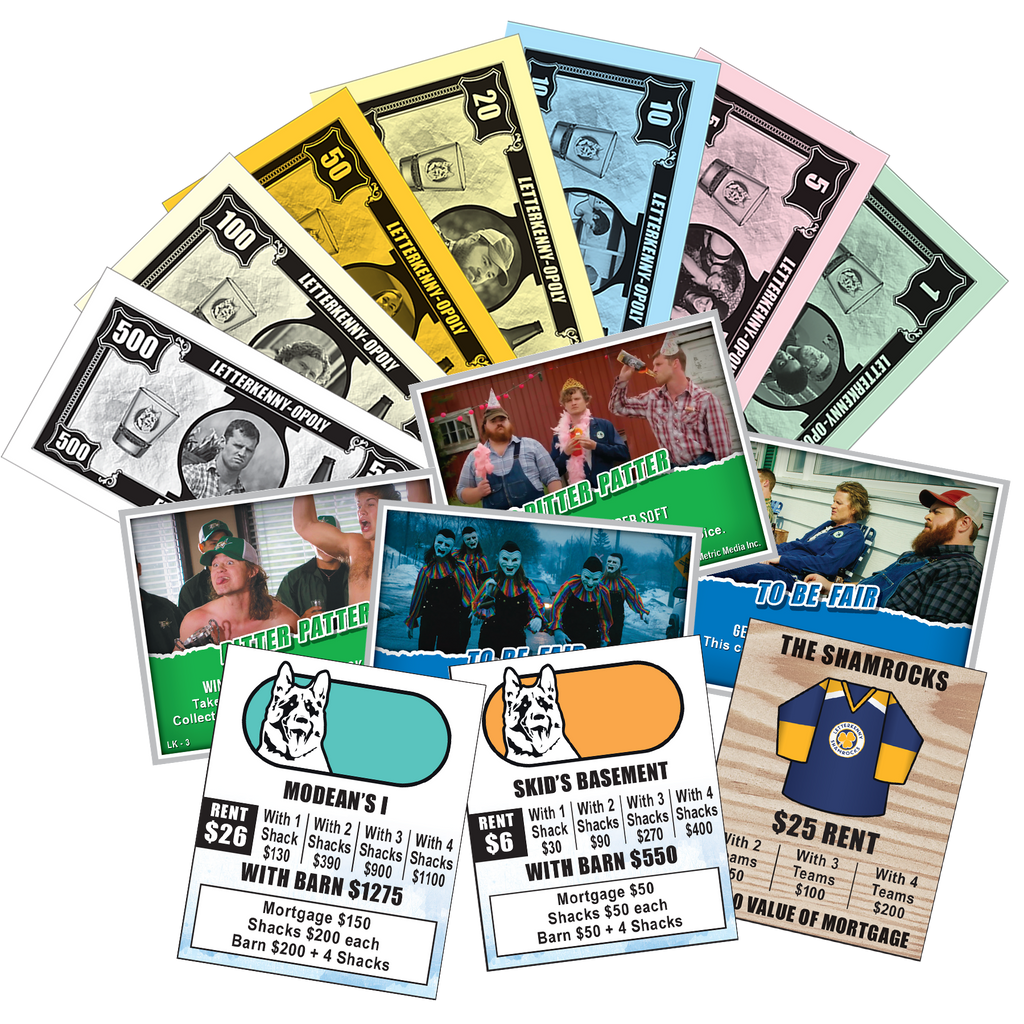 Letterkenny Opoly: Figure It Out Edition