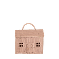 Rattan Casa Clutch - Rose